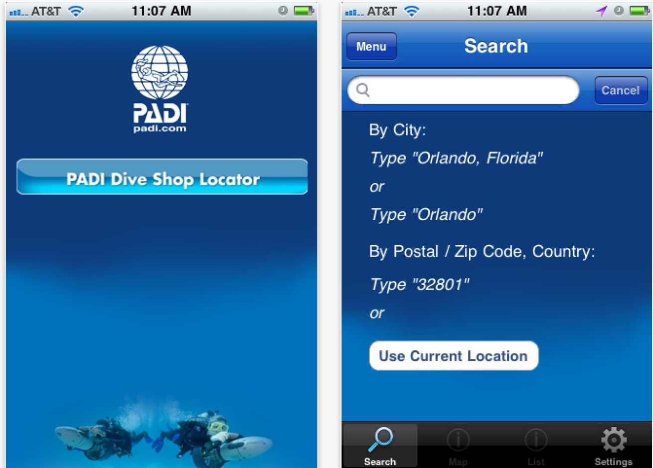 Scuba App Review Padi Diving