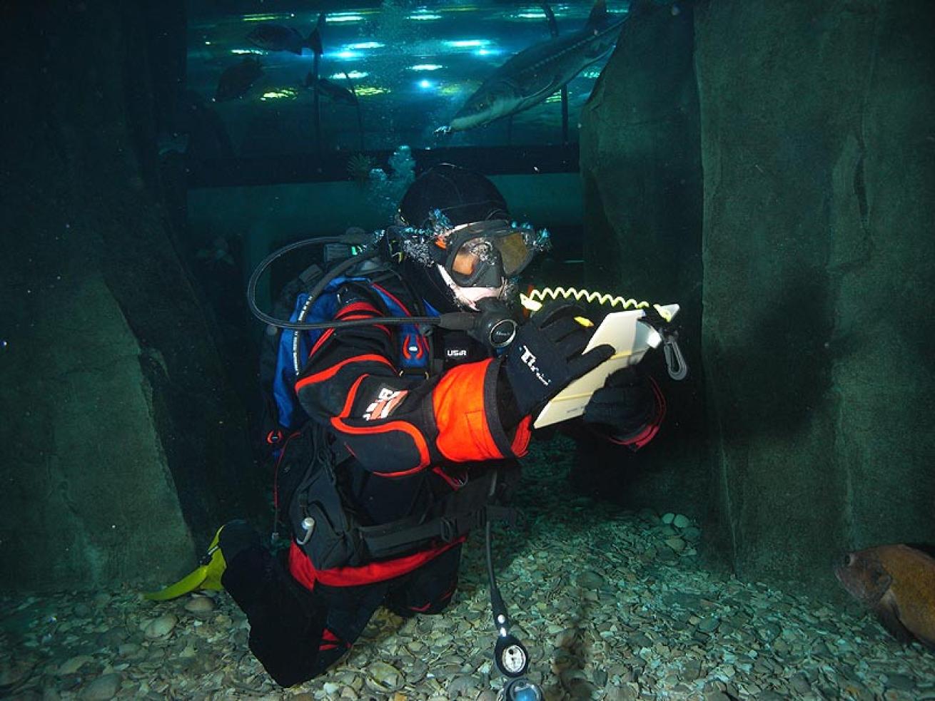 ScubaLab Drysuit Testing