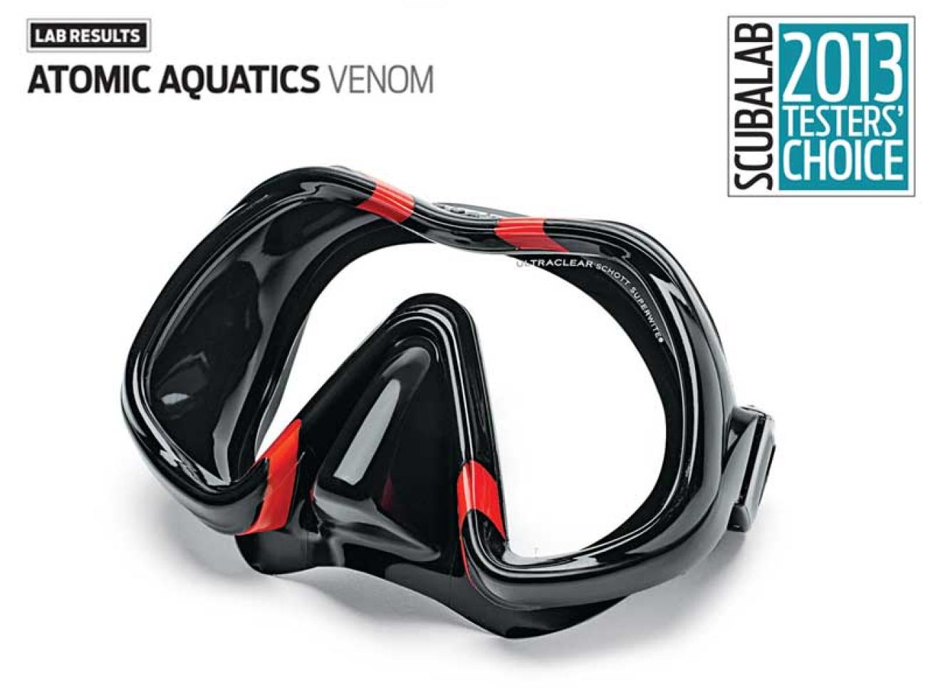 2013 ScubaLab Masks: Testers' Choice - Atomic Aquatics Venom