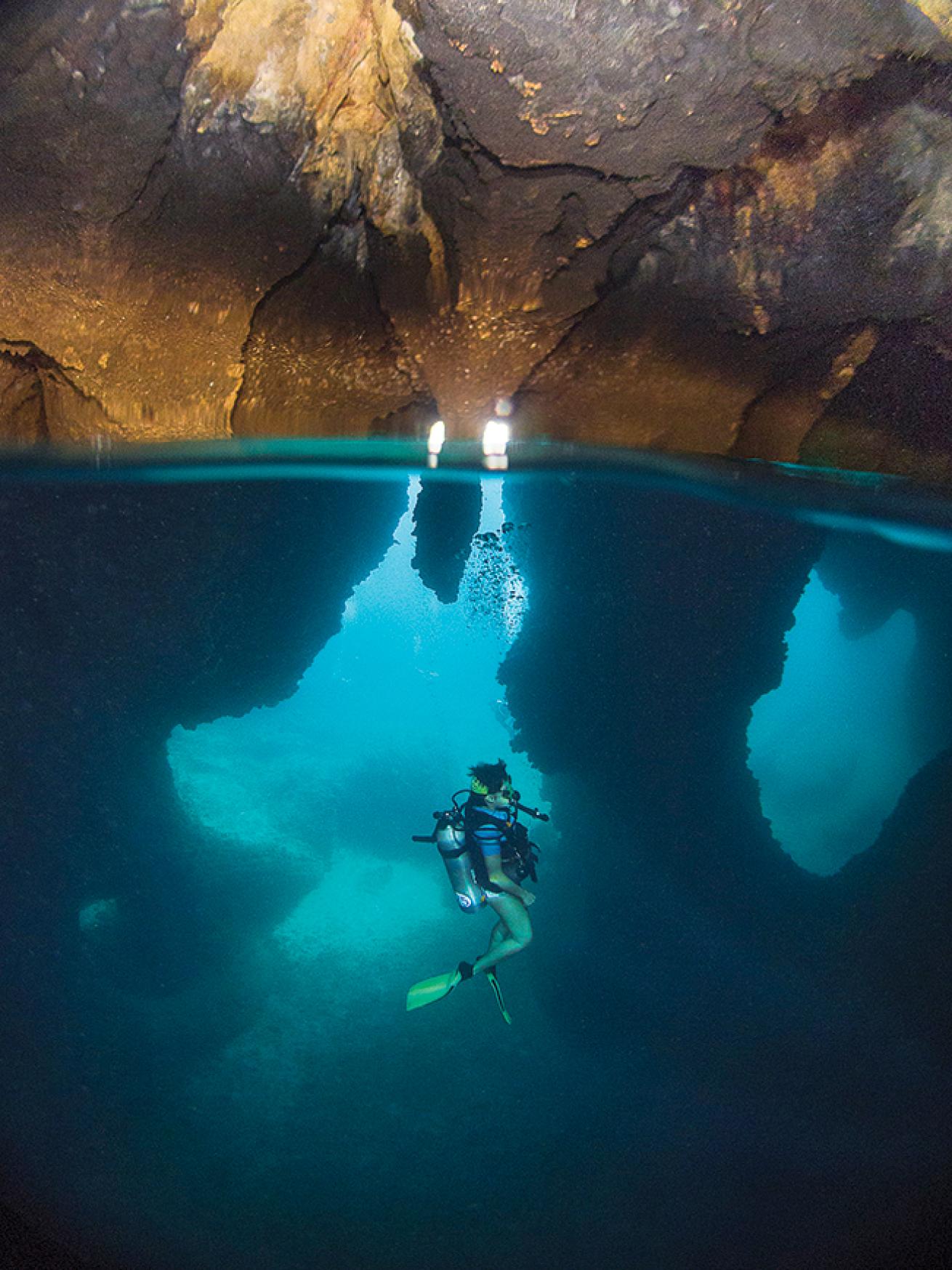 Cathedral dive site