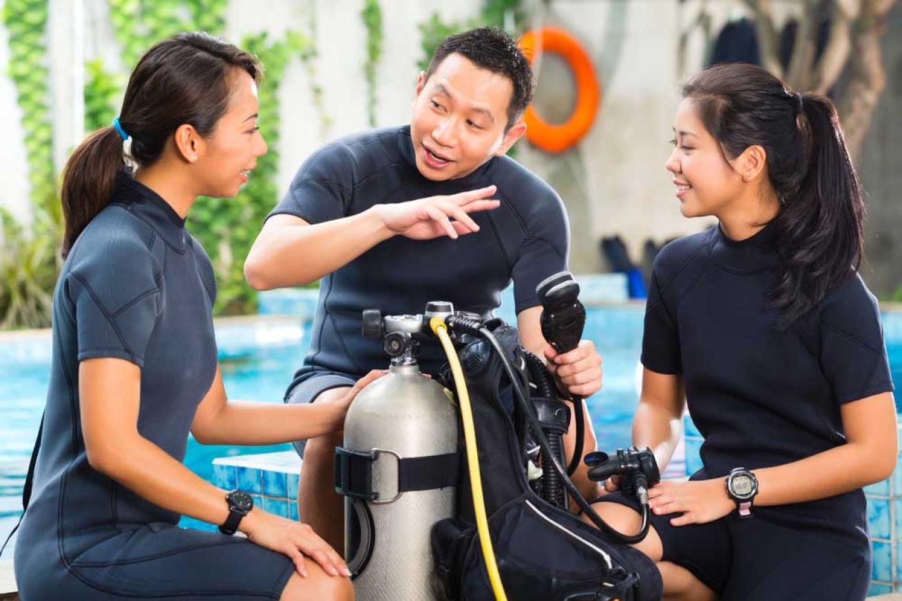 scuba diving education