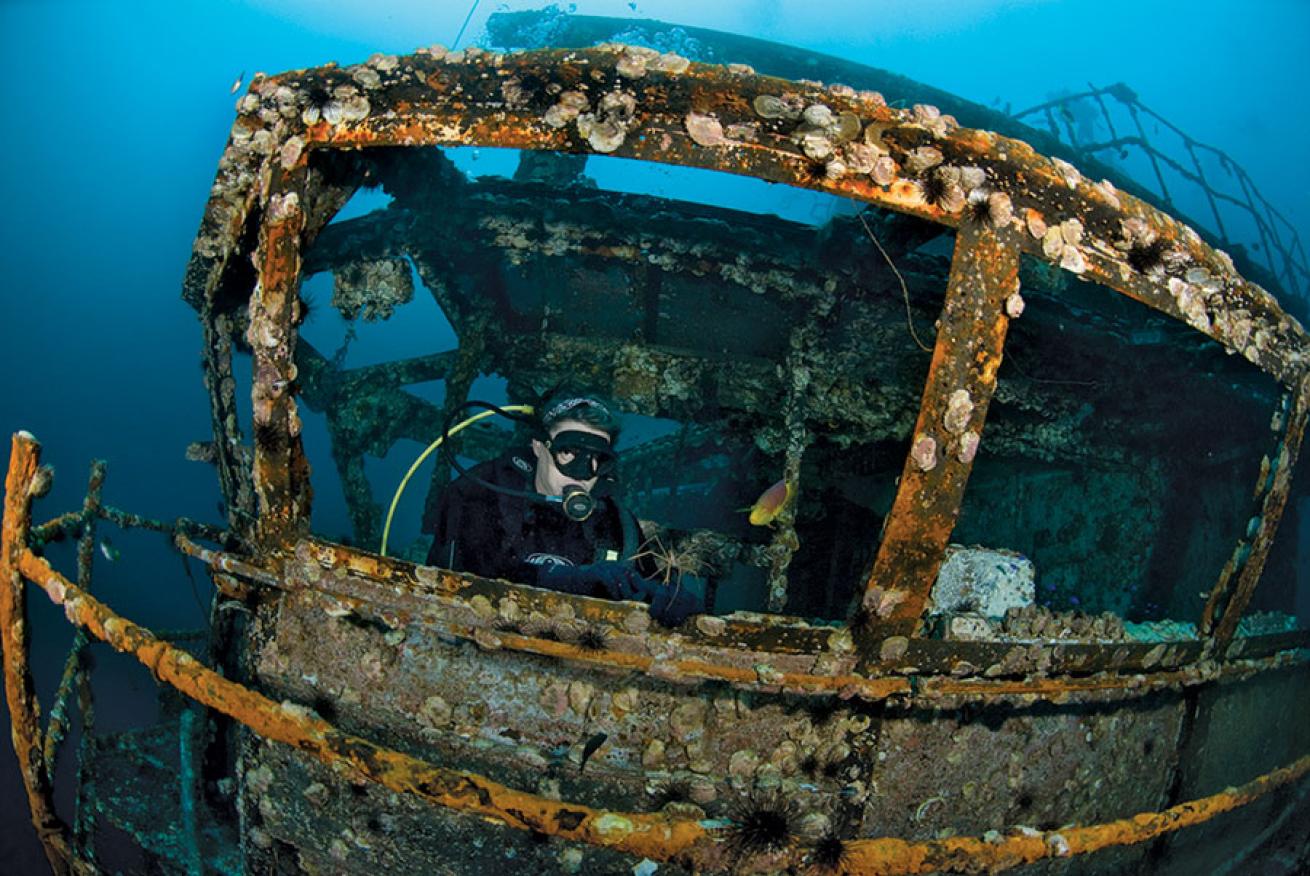 Scuba Diving oriskany florida wreck