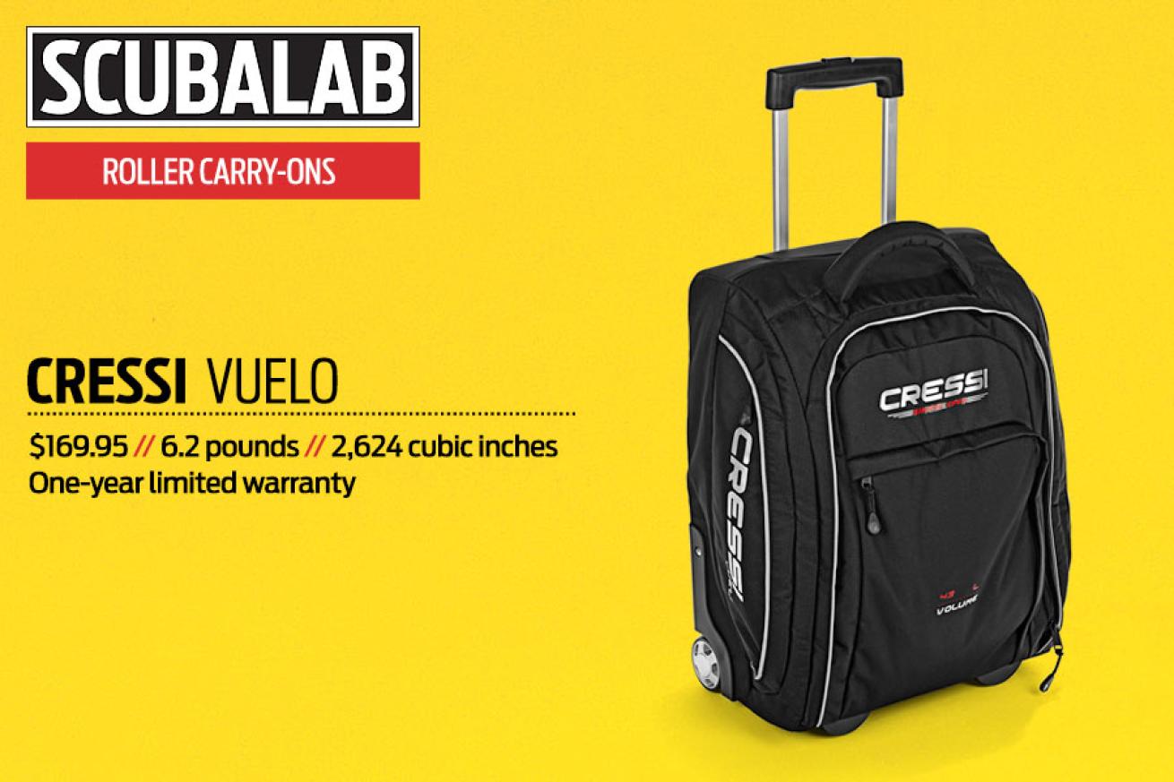 scuba diving gear and travel bags