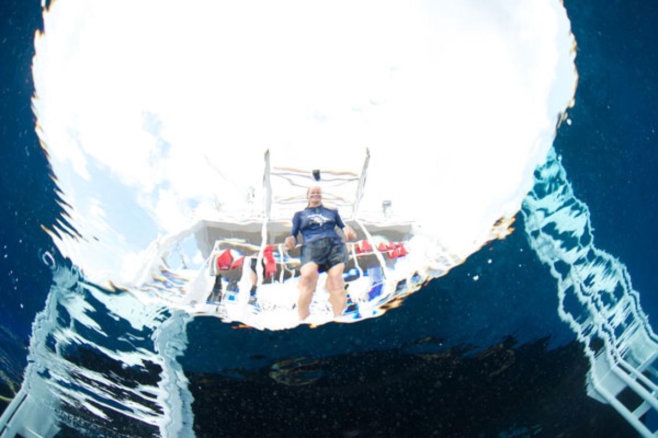Scuba Divers aboard Cayman Aggressor