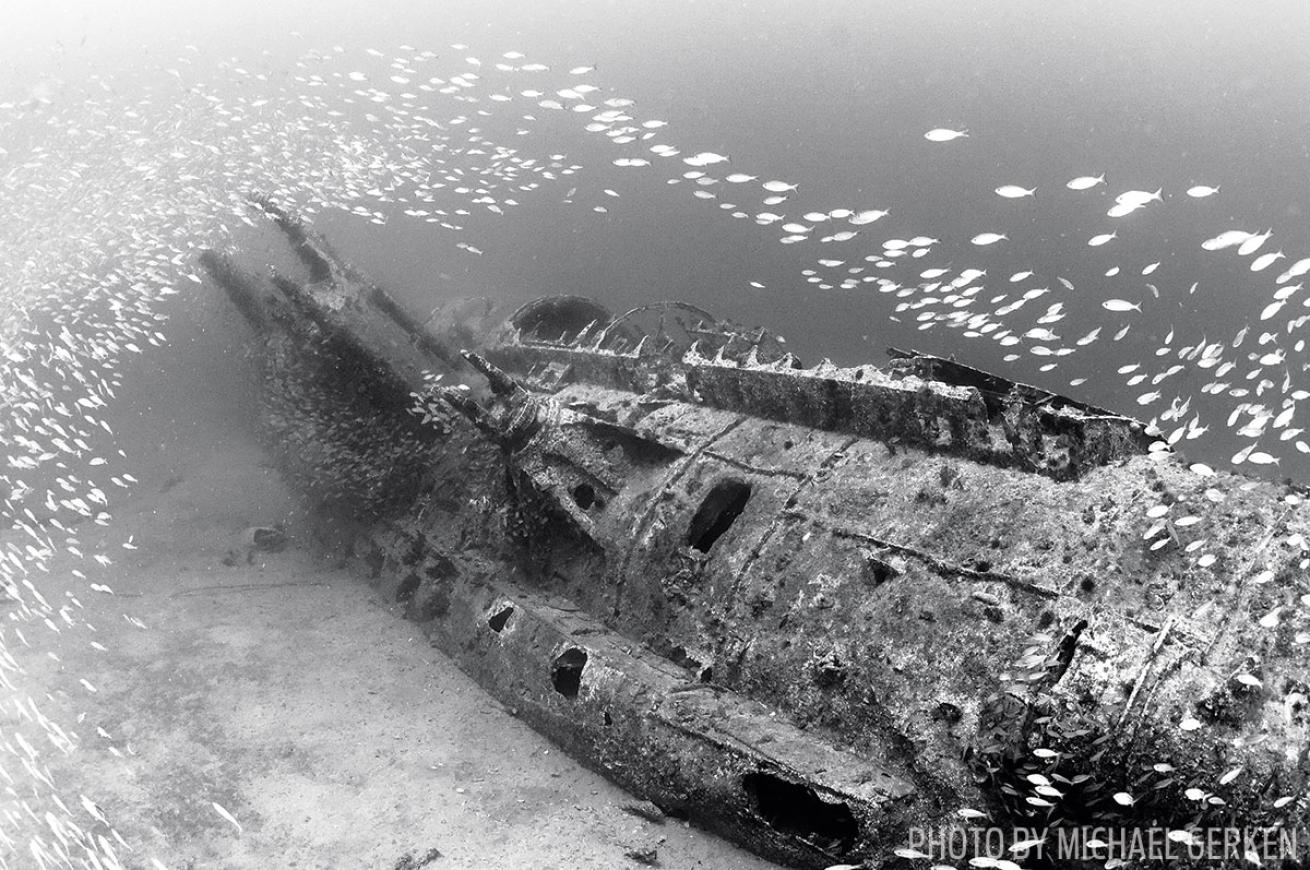 U-352 submarine wreck North Carolina scuba diving