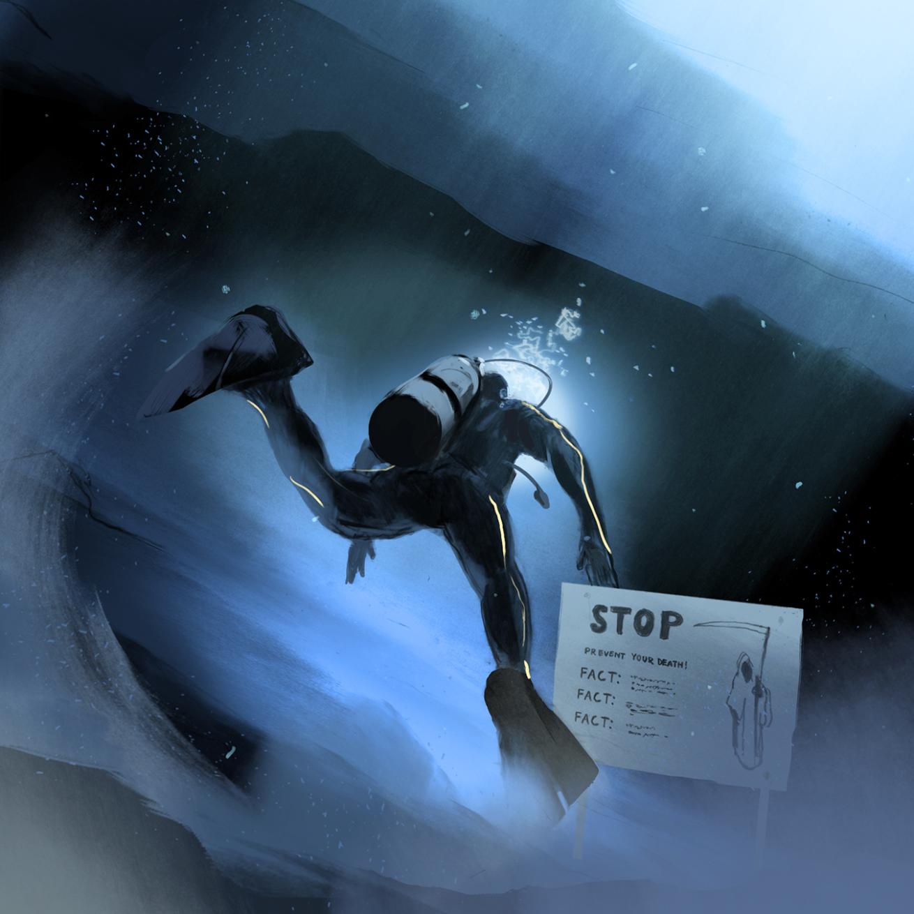 A Diver Loses His Life After Exploring a Cave