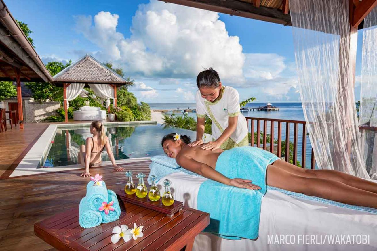 The Spa at Wakatobi Dive Resort