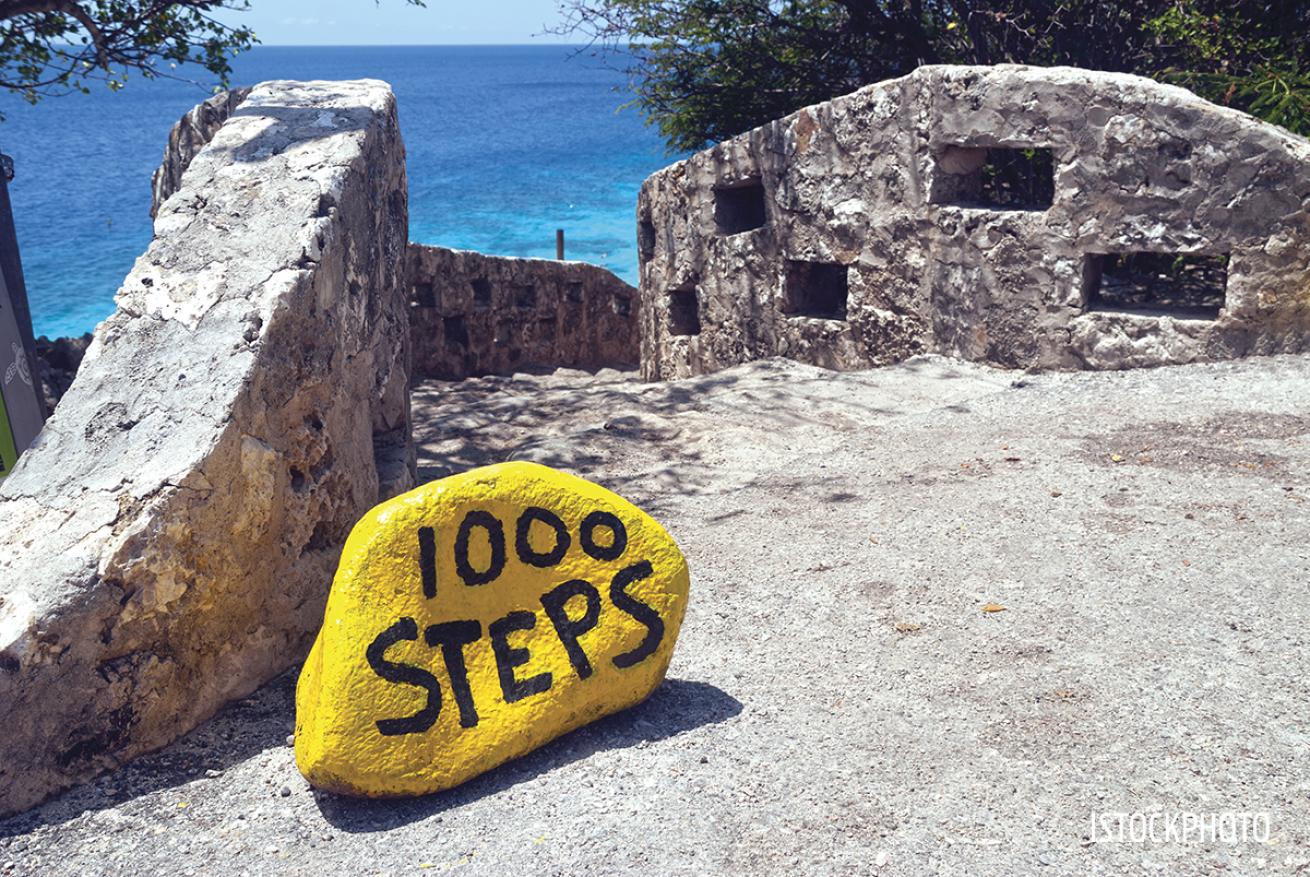 1000 steps bonaire
