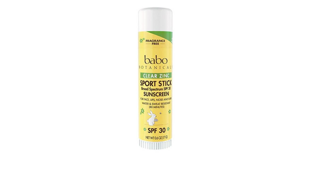 Babo Botanicals Clear Zinc Sport Stick Sunscreen Fragrance Free SPF 30