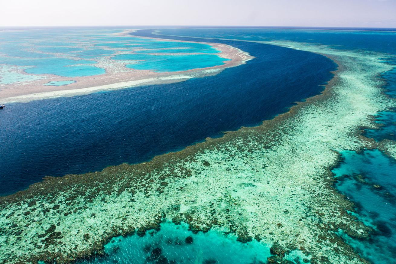 Great Barrier Reef aerial