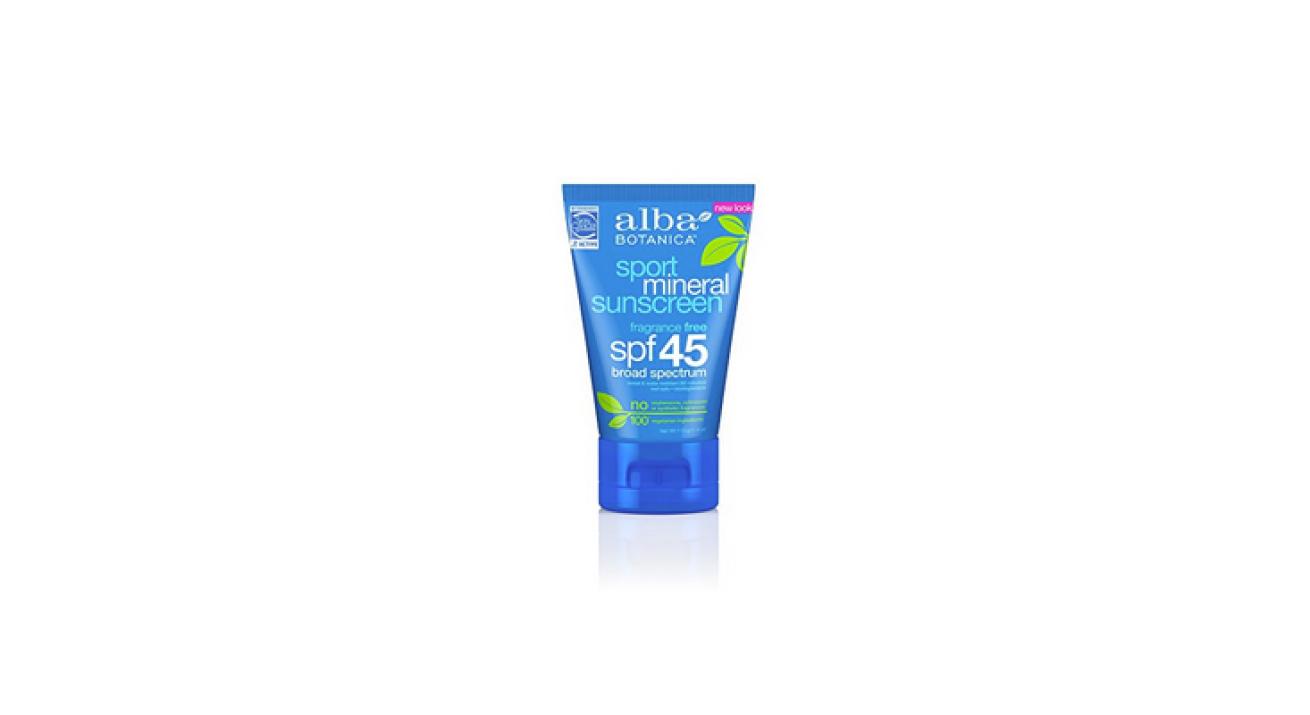 Alba Botanica Sport Mineral Sunscreen Fragrance Fee SPF 45