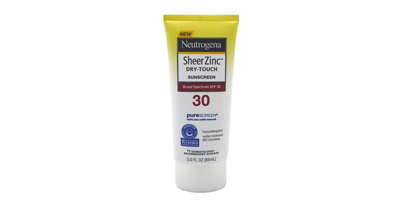 Neutrogena Sheer Zinc Dry-Touch Sunscreen SPF 30