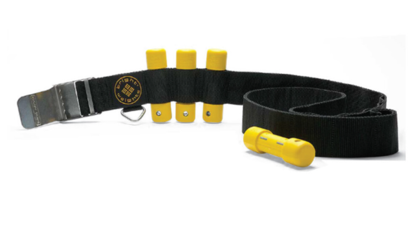 Weight conforms securely to the body and readjusts easily.