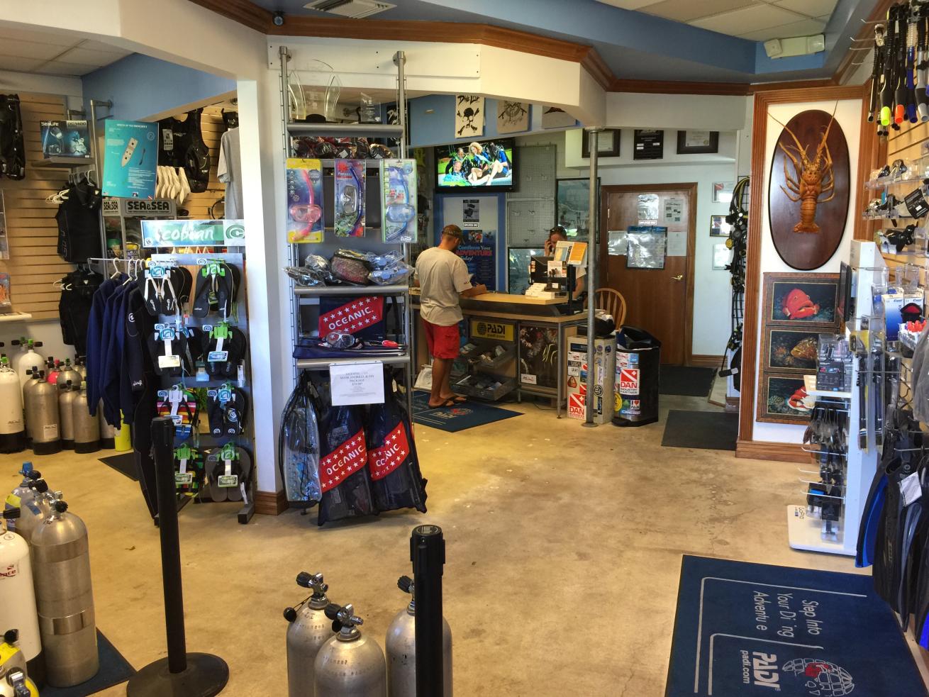 Dive shop