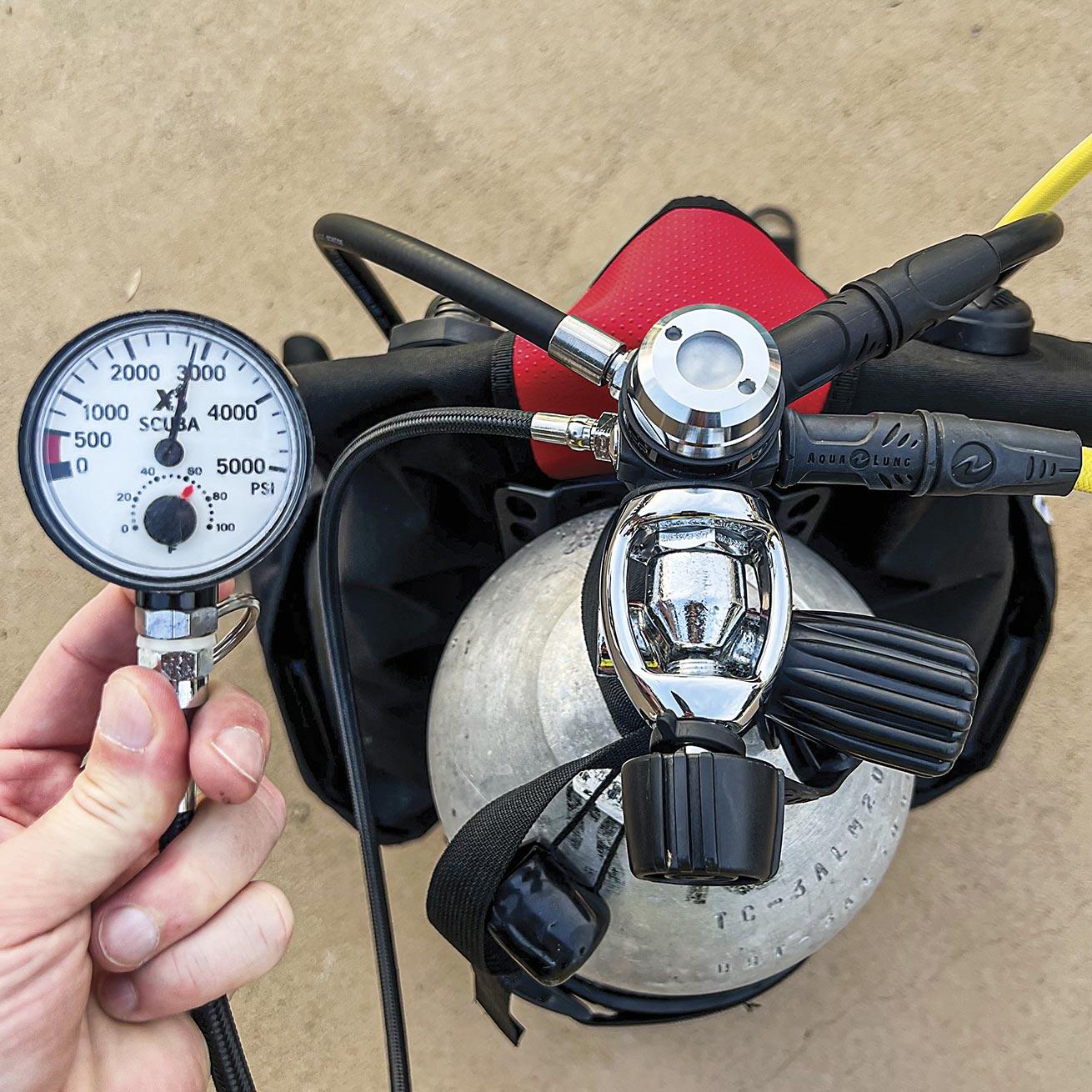 Predive air pressure check