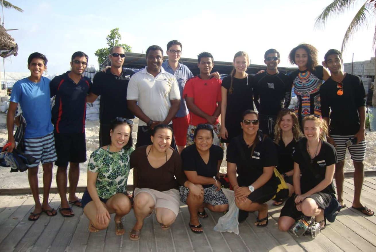 Dr. Annie Murray and the Maldives Manta Conservation Programme