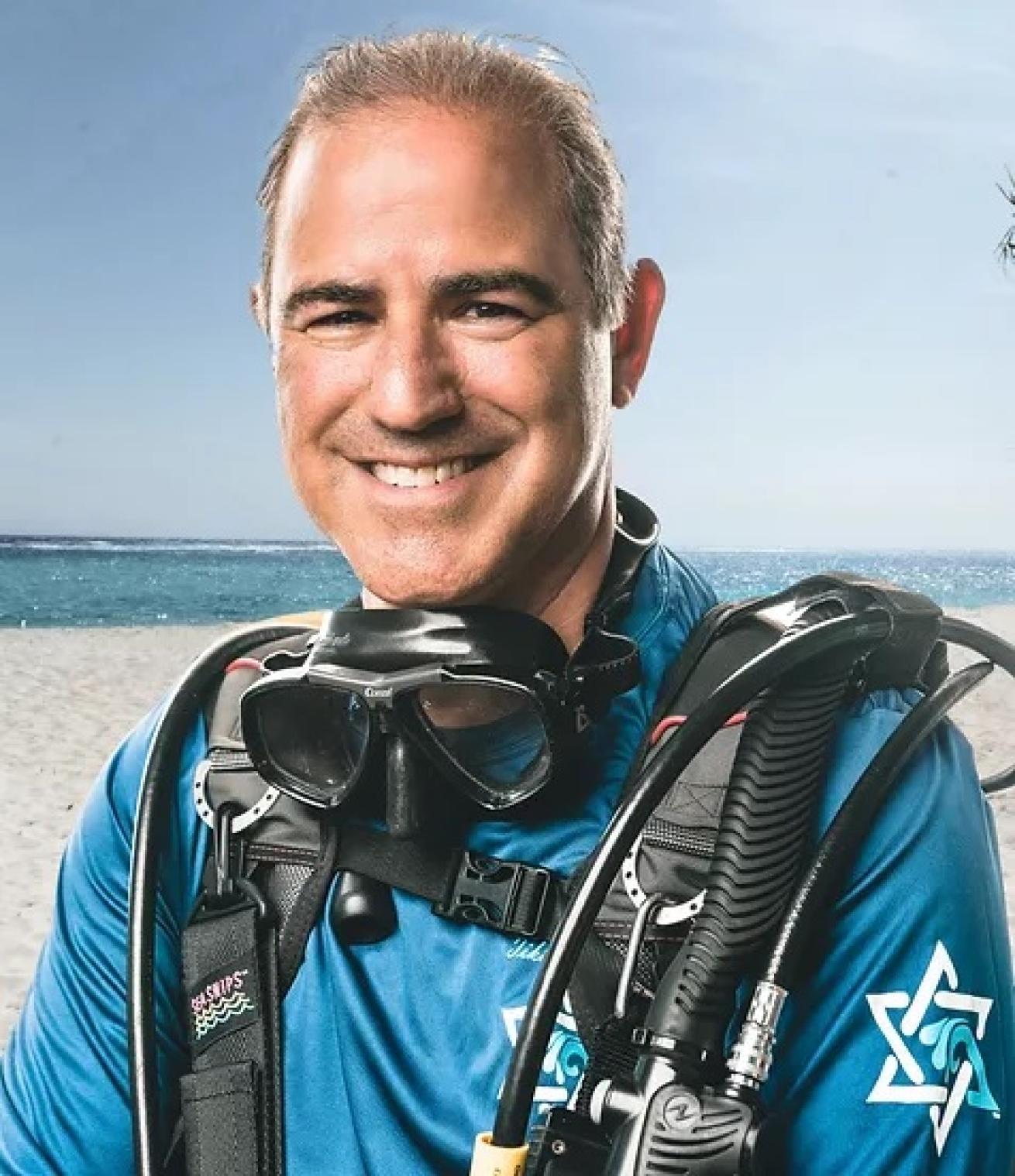 Founder of Repair the Sea Rabbi Ed Rosenthal.