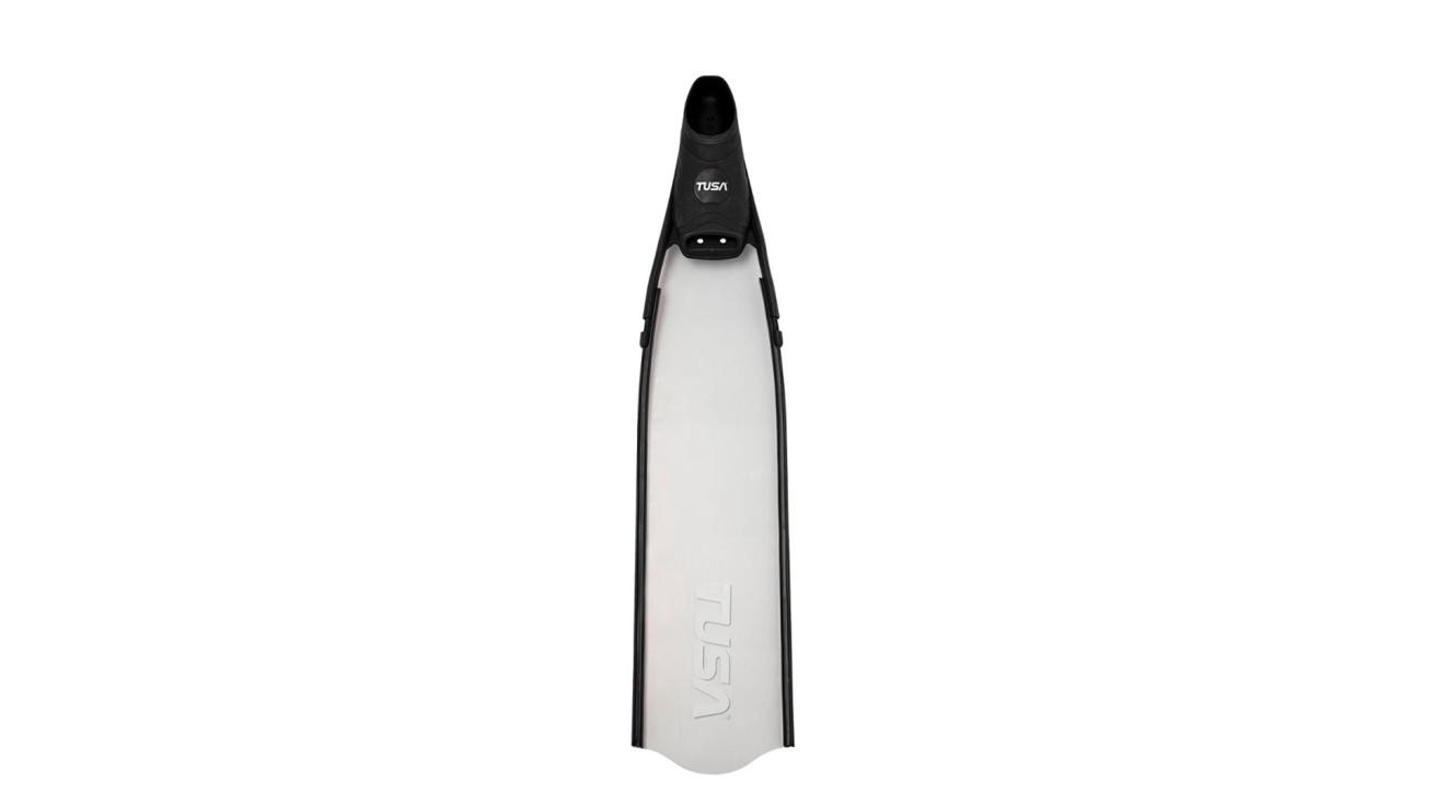 Fin blade designed for enhanced freediving performance.