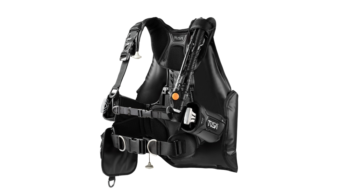 Harness and bladder designed for optimal comfort and stability