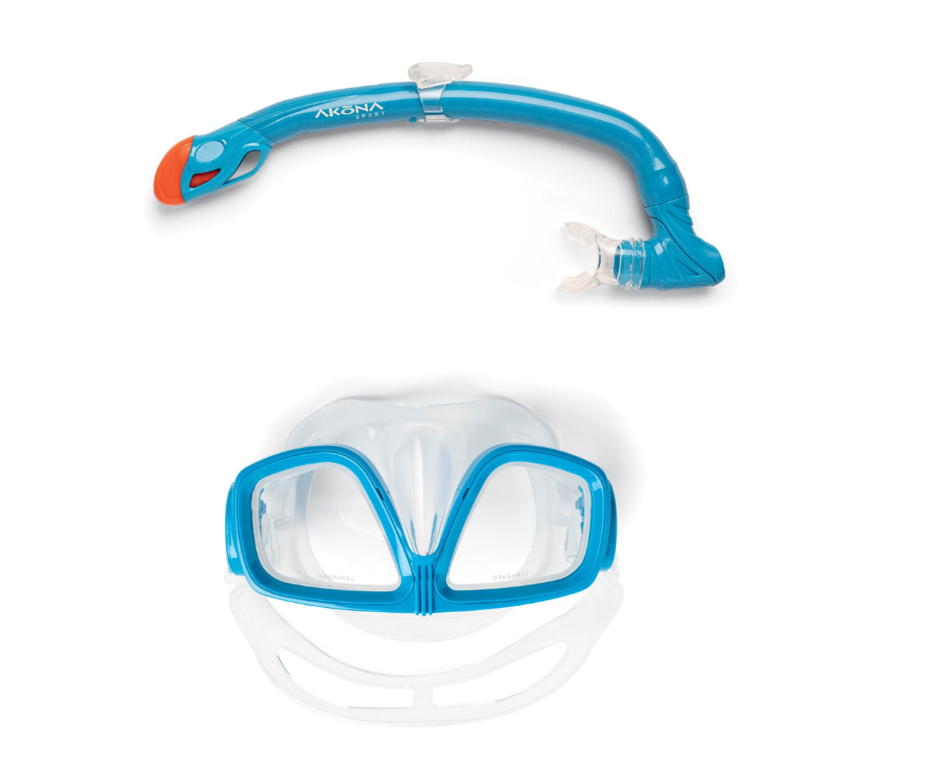 Ergonomic design provides optimal fit and comfort for junior snorkelers