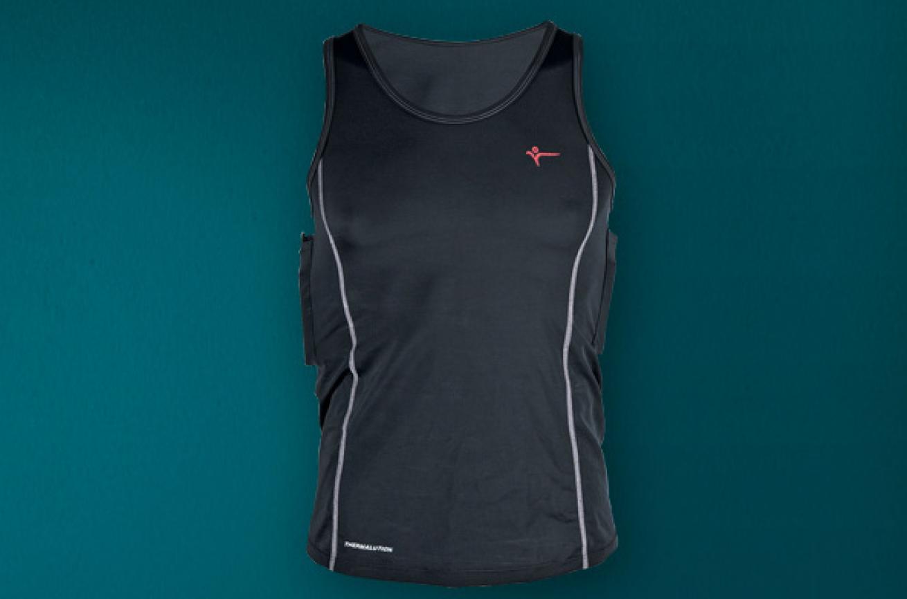 THERMALUTION BLUE GRADE HEATED RASH GUARD FOR WETSUITS