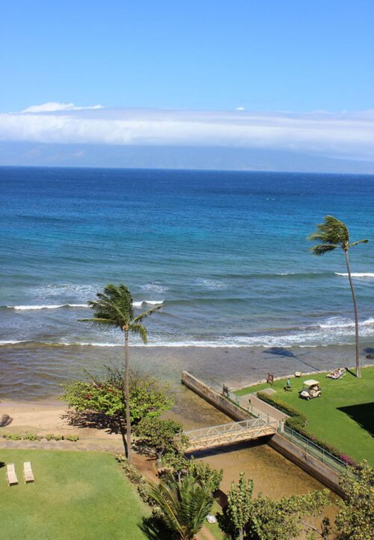 kaanapali shores in Maui, Hawaii