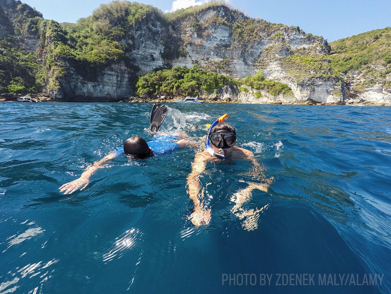 best snorkeling Bali Indonesia