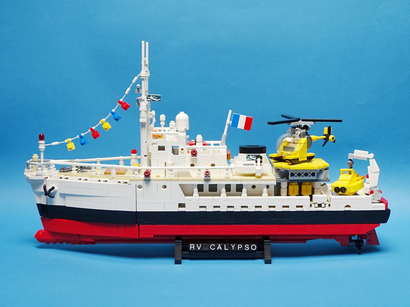 cousteau calypso legos