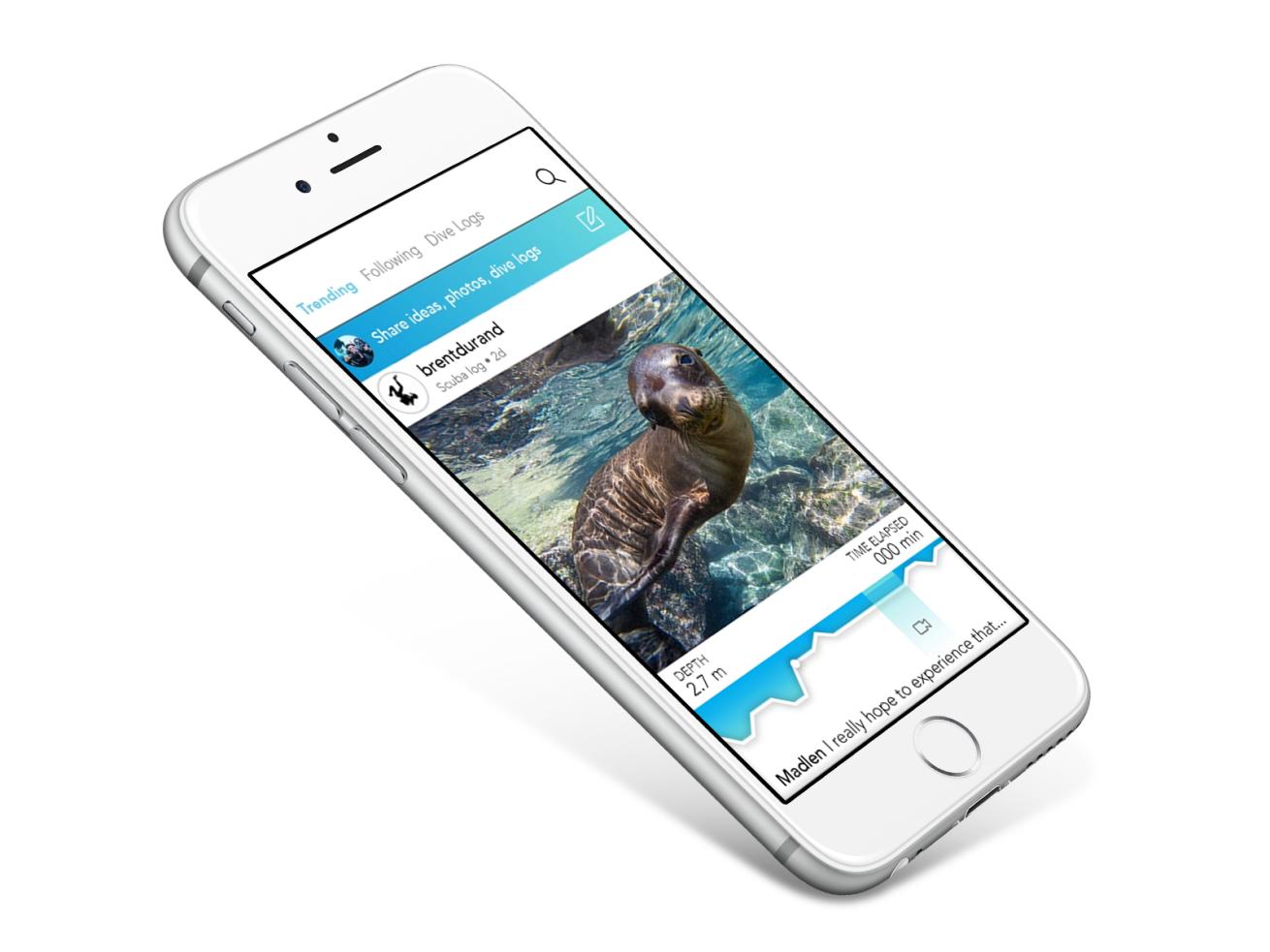 scuba diving social network