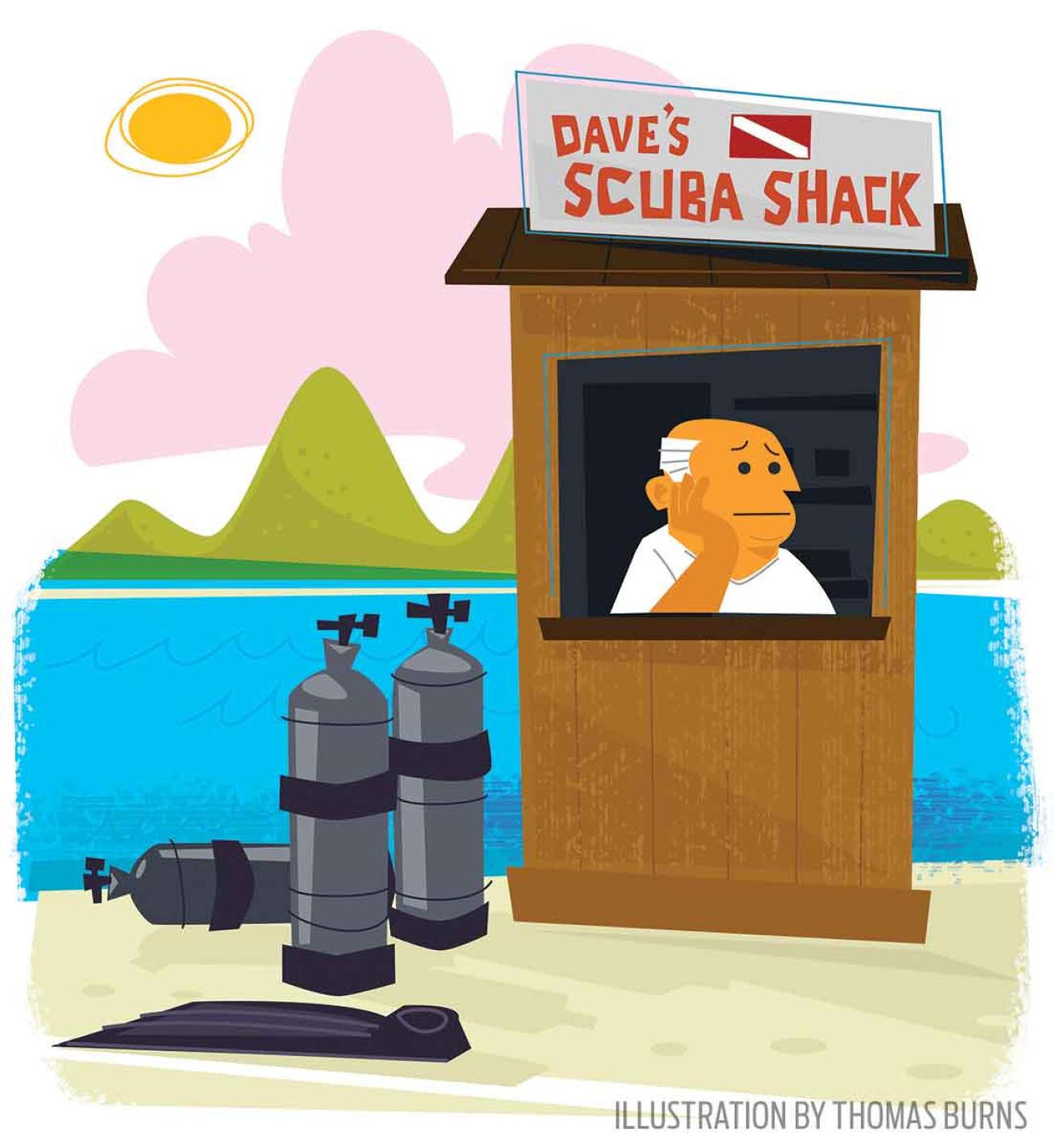 how to vet a scuba diving operator
