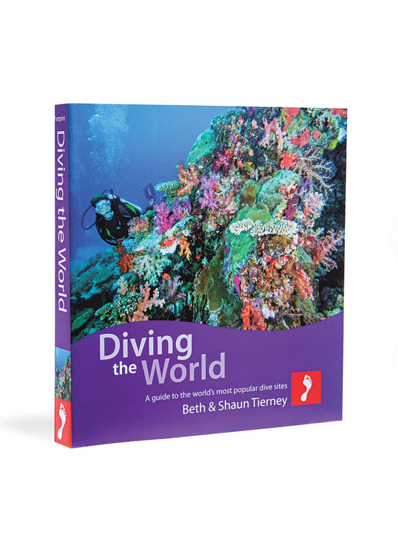 Scuba diving underwater book world