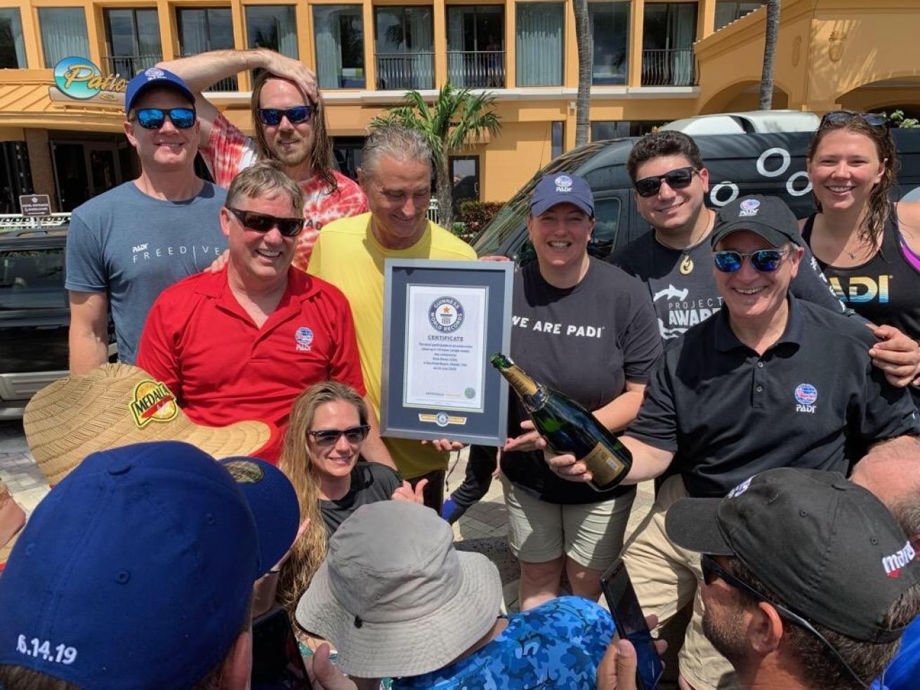 record ocean clean up
