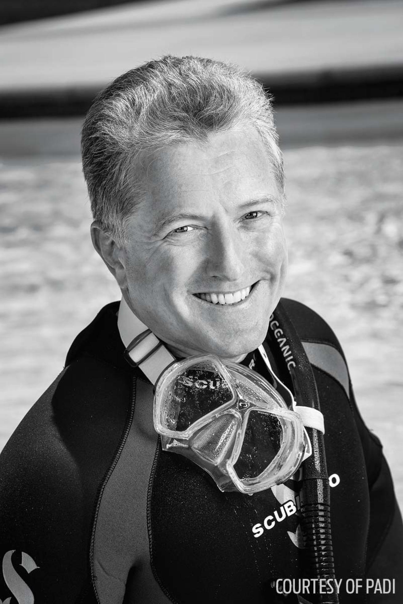 Dr. Drew Richardson PADI president