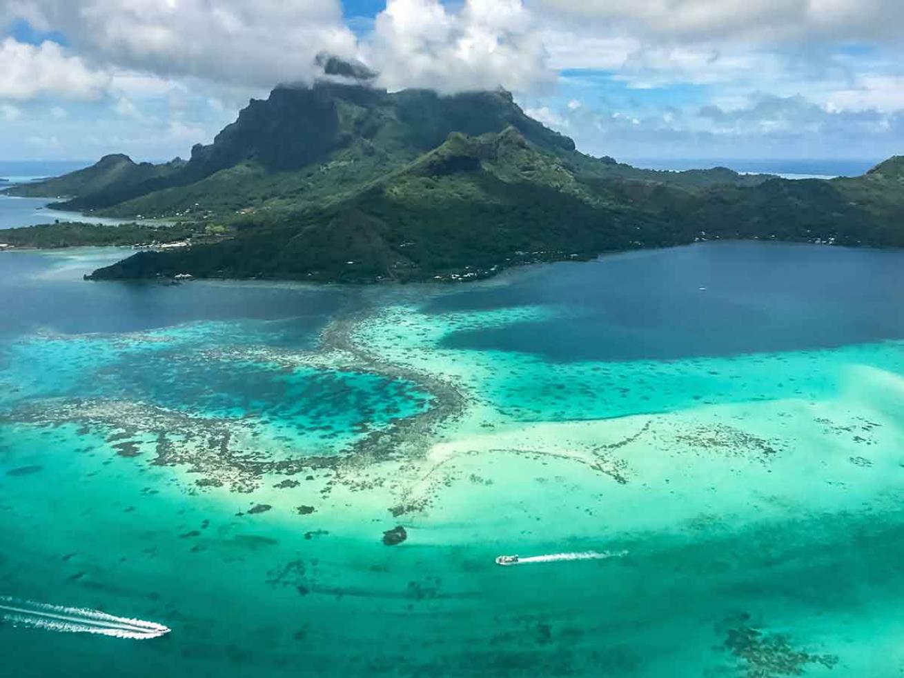 bora bora peaks helicopter tour