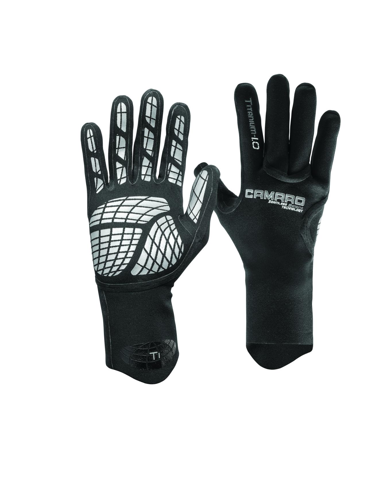 Camaro Titanium scuba gloves