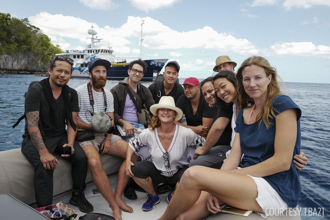 Habsburg crew ship boat ocean group photo