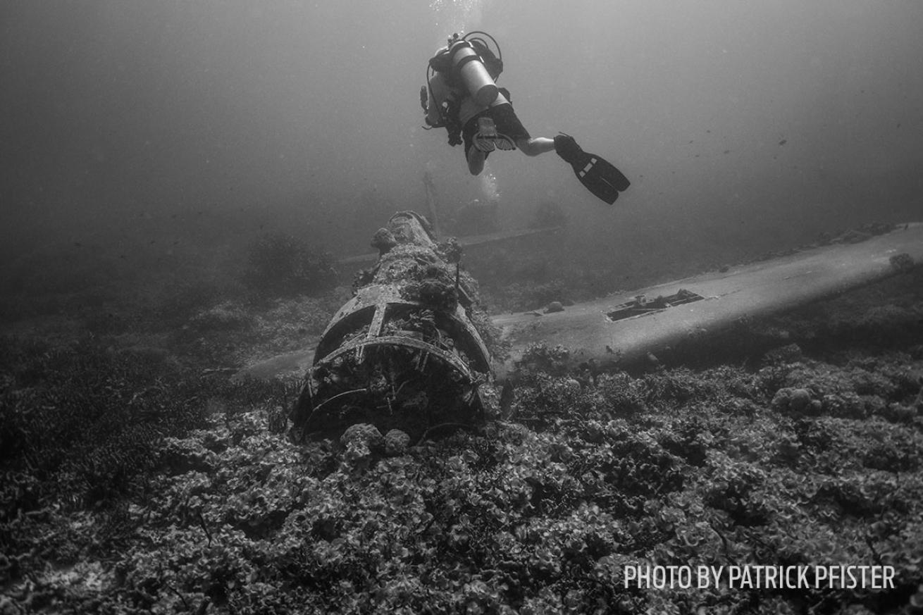 solomon islands plane wreck