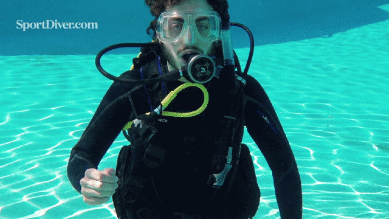 scuba hand signals bent