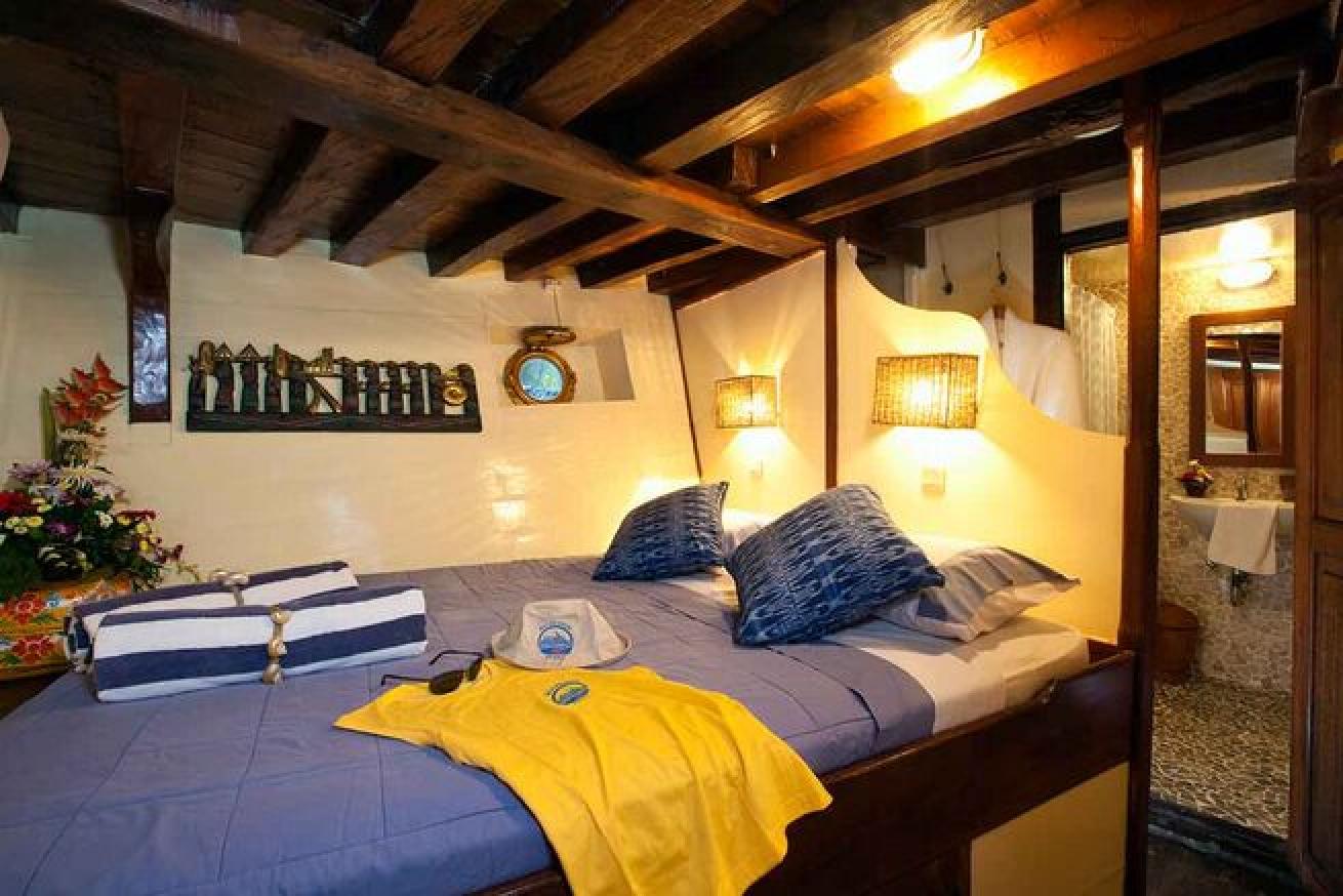 indo aggressor liveaboard cabin