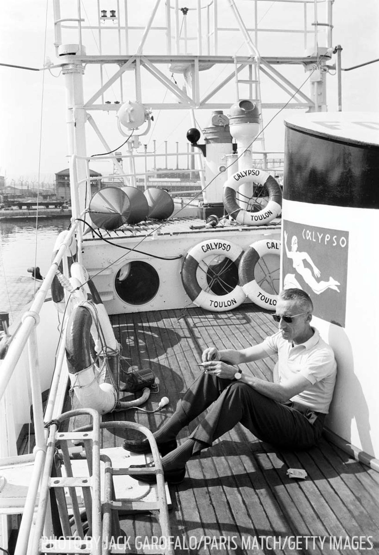 Jacques Cousteau Calypso 1959
