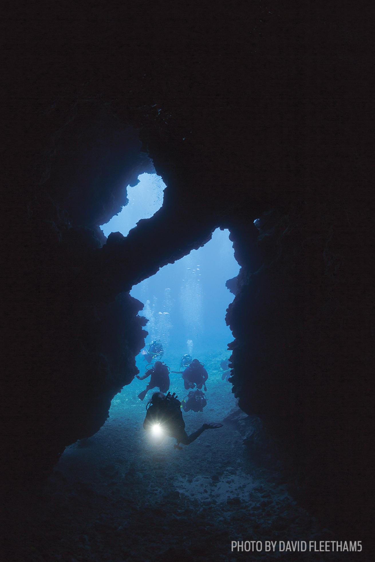first cathedral scuba diving