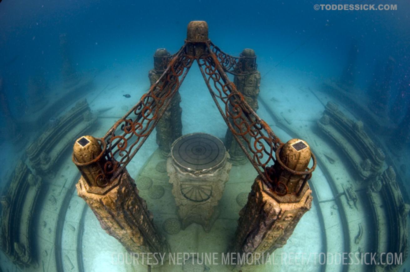 neptune memorial underwater grave
