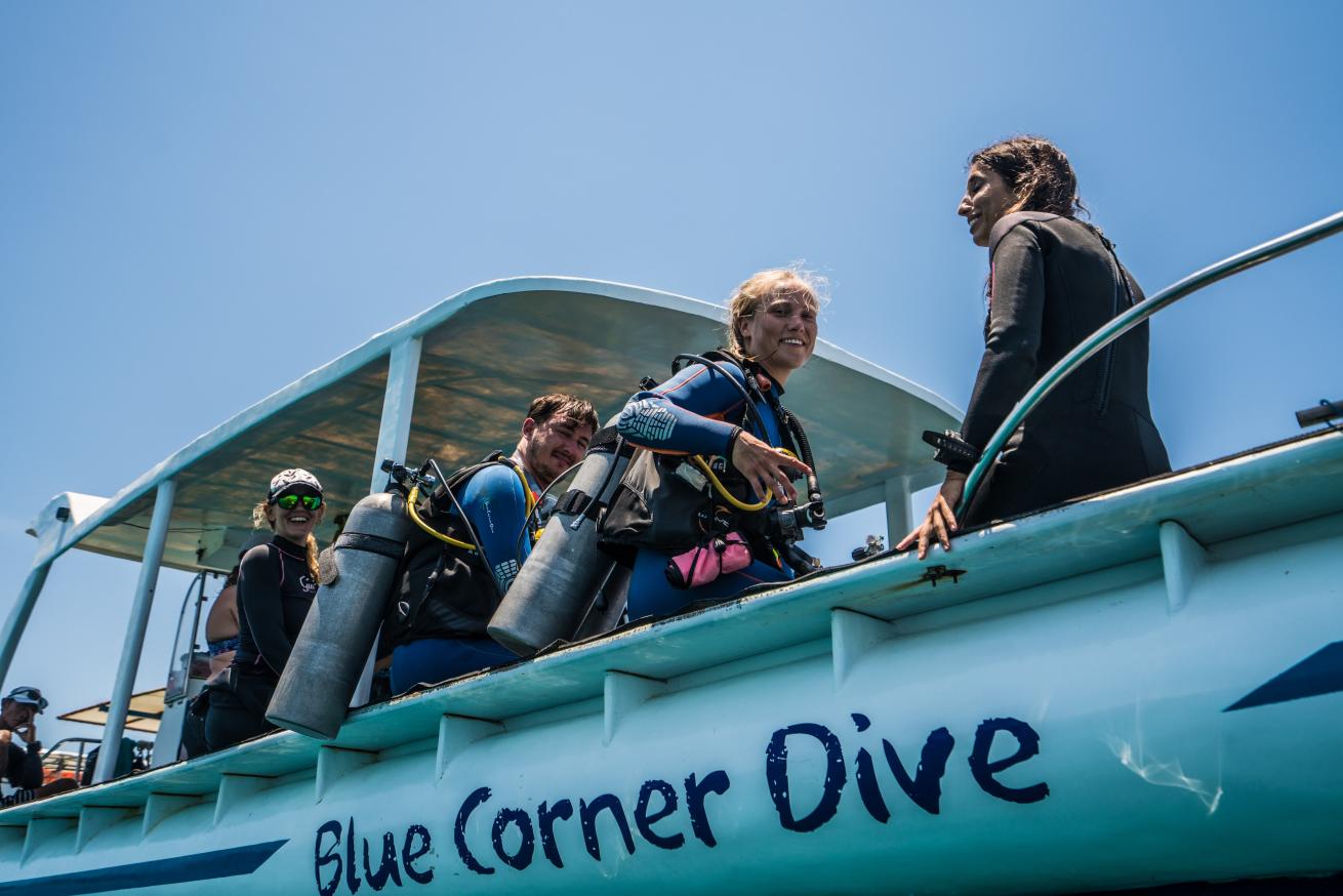 Blue Corner Dive Boat