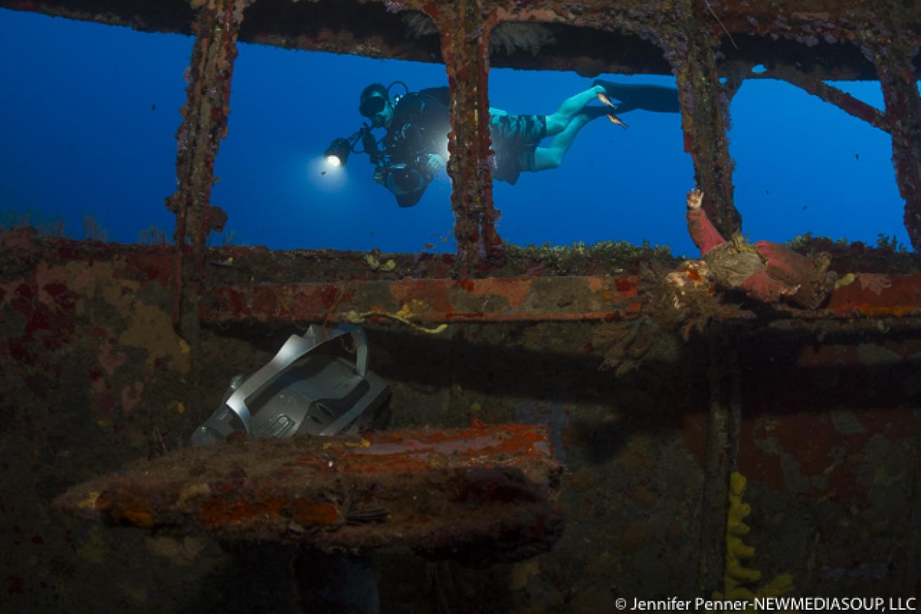 scuba diving strange discoveries