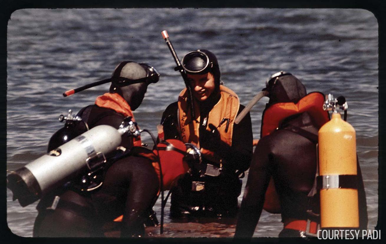 PADI scuba diving course 50th anniversary