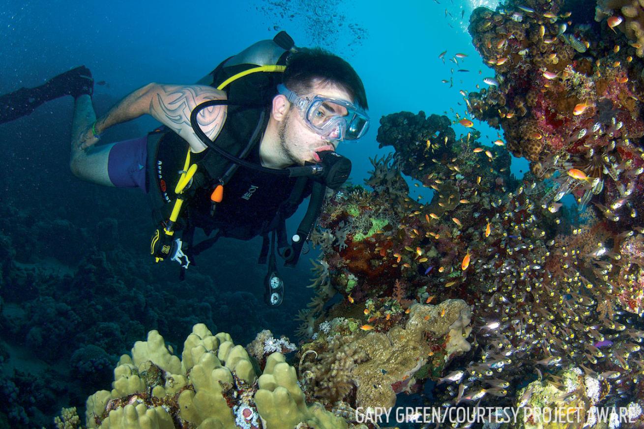 scuba diving with ptsd