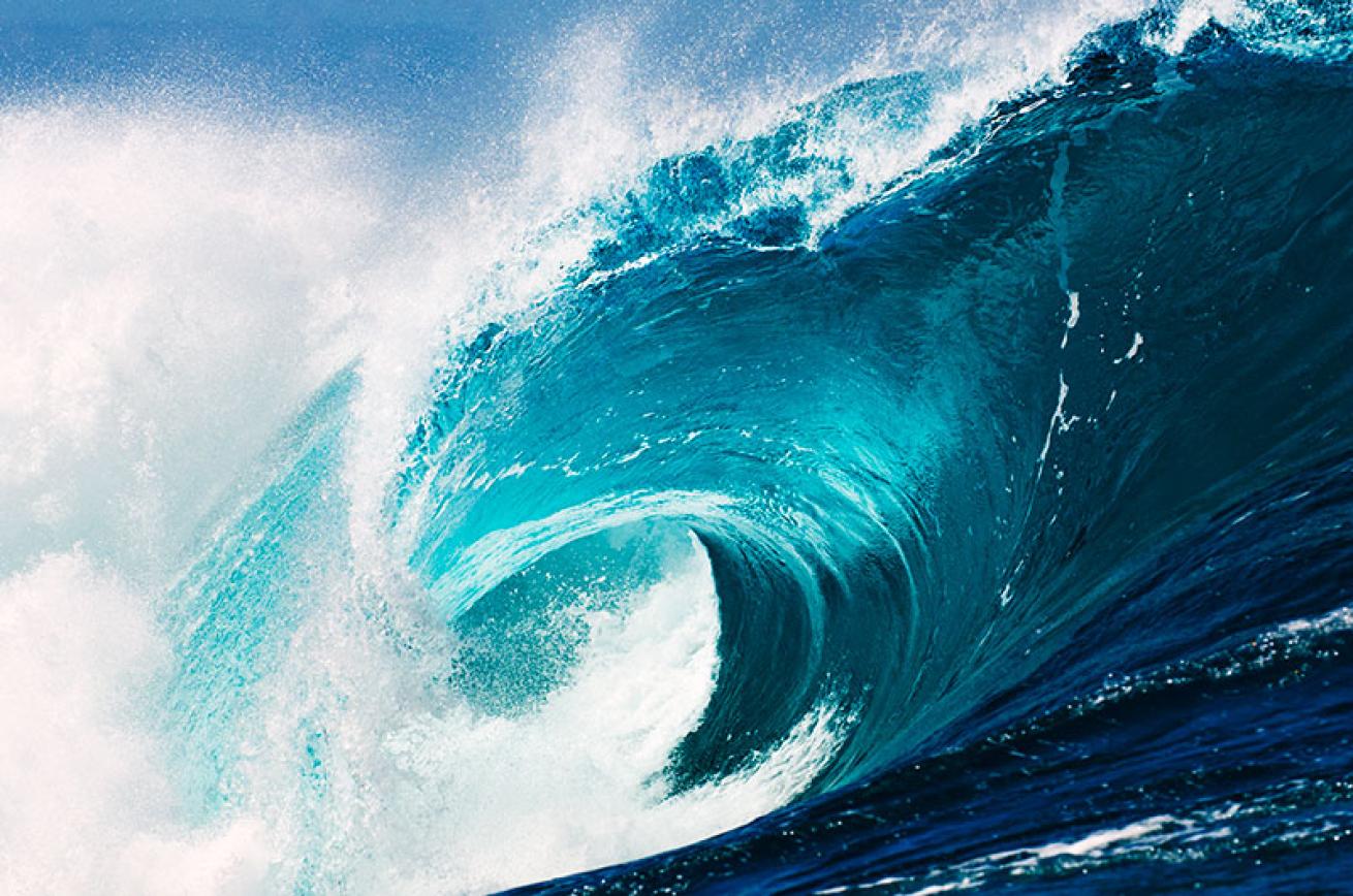 large wave