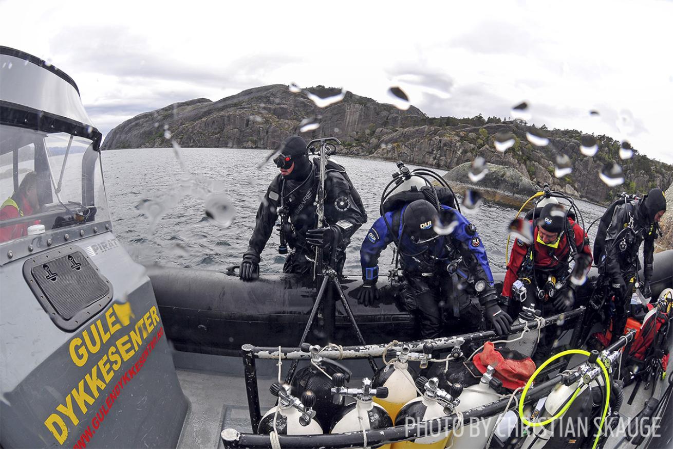 cold water scuba diving