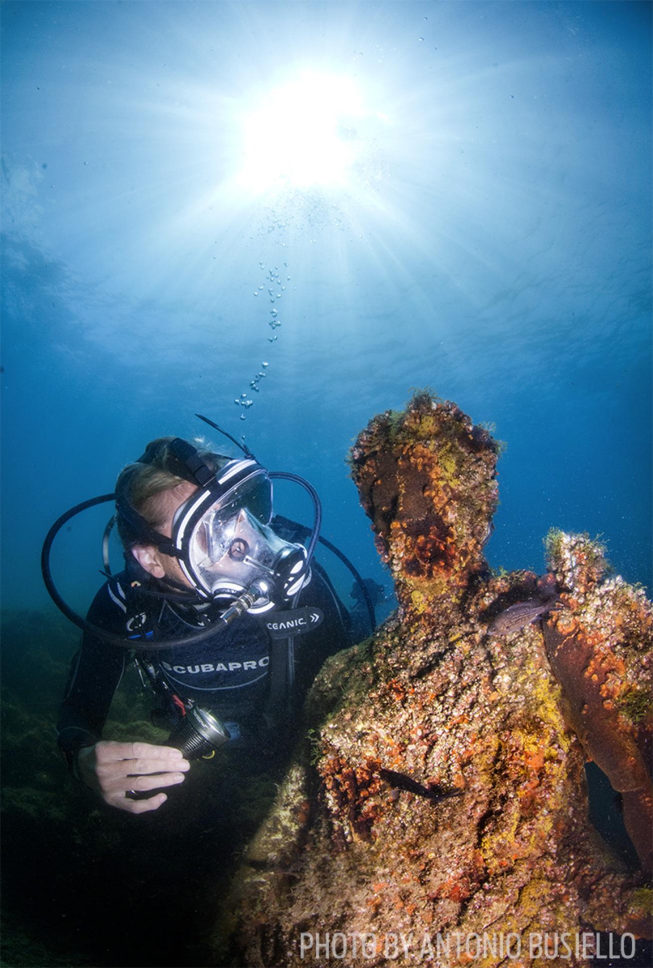 italy archeological scuba diving