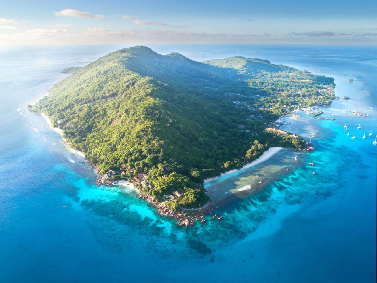 Seychelles Aerial View